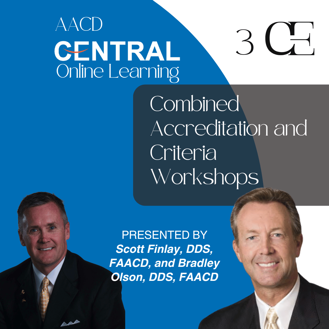 Combined Accreditation and Criteria Workshops