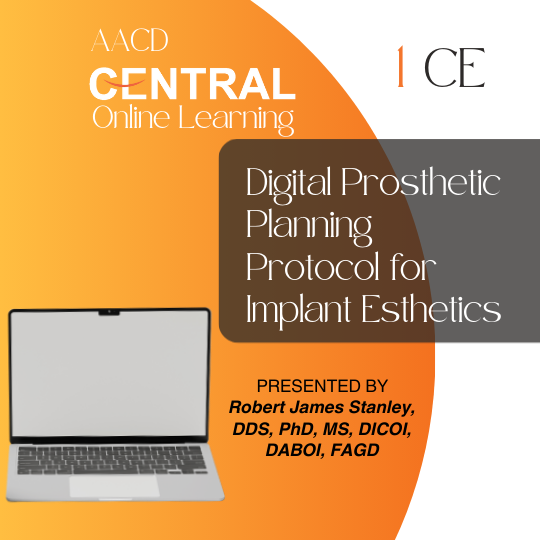 Digital Prosthetic Planning Protocol for Implant Esthetics